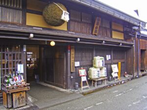 Sakebrauerei in Takayama