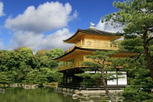 Der Goldene Pavillion in Kyoto