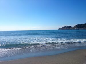 Am Strand von Kamakura